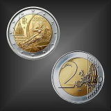 2 EURO Olympische Winterspiele Italien 2006