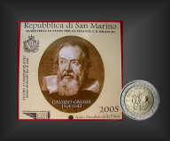 2 EURO Galileo Galilei San Marino 2005