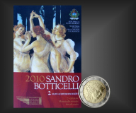2 EURO Sandro Botticelli San Marino 2010