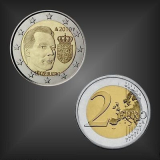 2 EURO Wappen des Großherzogs Luxemburg 2010