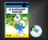 10 EURO Schlumpf-Musicien Frankreich 2020