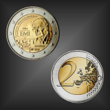 2 EURO EMI Währungsinstitut Belgien 2019